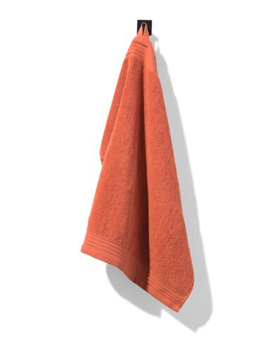 essuie-mains 50x50cm coton corail - 5400132 - HEMA