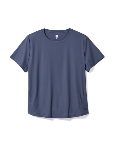 Damen-Sportshirt dunkelblau dunkelblau - 36070370DARKBLUE - HEMA