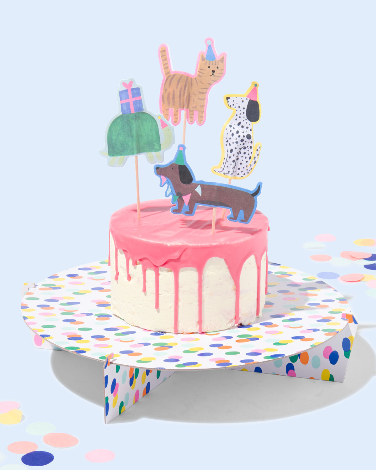 décoration gâteau animaux - HEMA