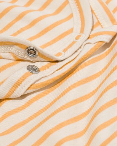 Strampler Baumwolle mit Stretch &ndash; 3 St&uuml;ck sandfarben - 33337440SAND - HEMA