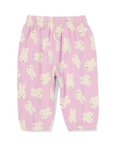 Miffy Newborn-Hose, bequeme Passform, Jersey violett - 33443620PURPLE - HEMA