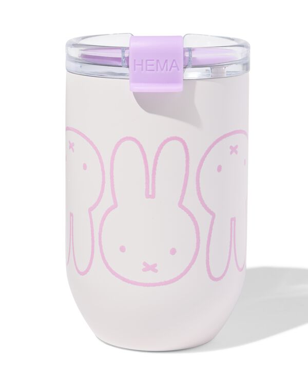 tasse à café à emporter Miffy 350 ml inox - 14990045 - HEMA