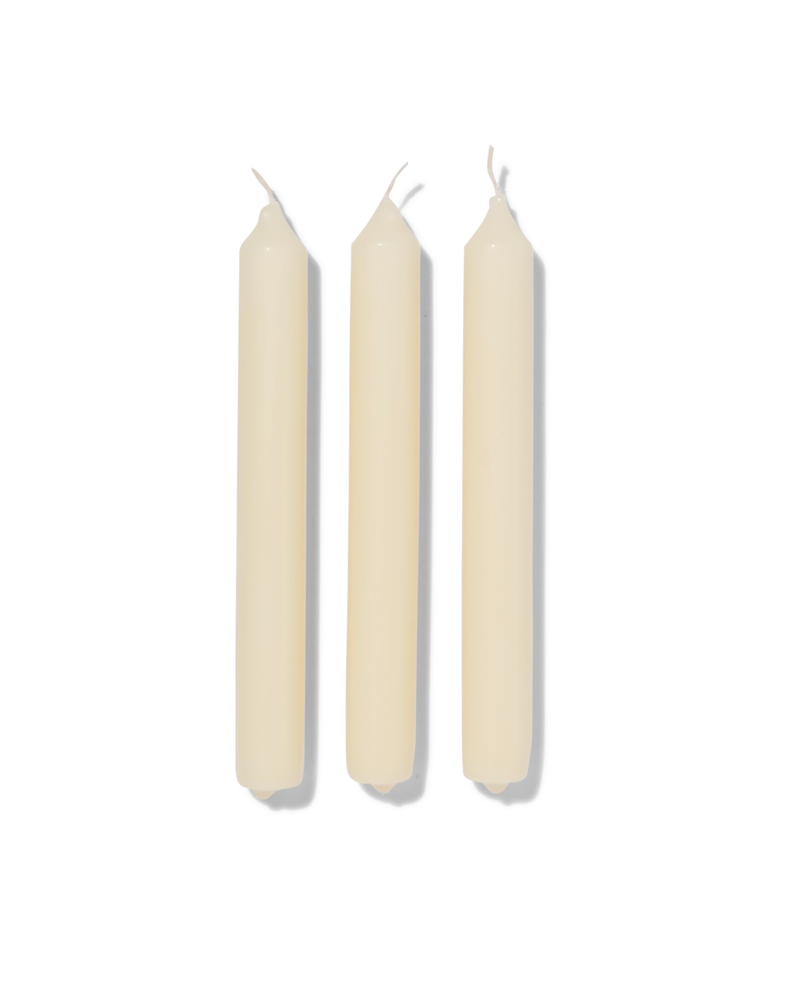 8 bougies longues &Oslash;2x17 ivoire - 13501931 - HEMA