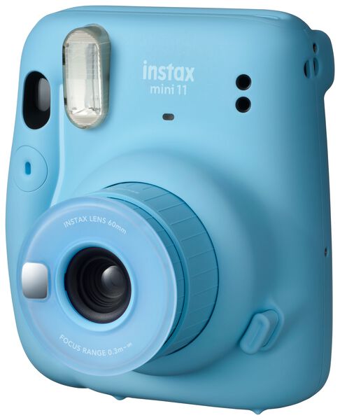 Fujifilm Instax Mini 11 Sofortbildkamera hellblau Mini 11 - 60390003 - HEMA
