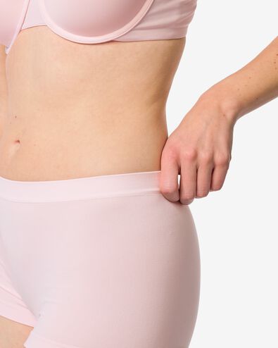 damesboxer naadloos micro lichtroze - 19602961LIGHTPINK - HEMA