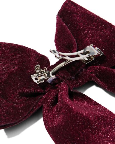 Nadel mit Schleife, dunkelrot - 25300015 - HEMA