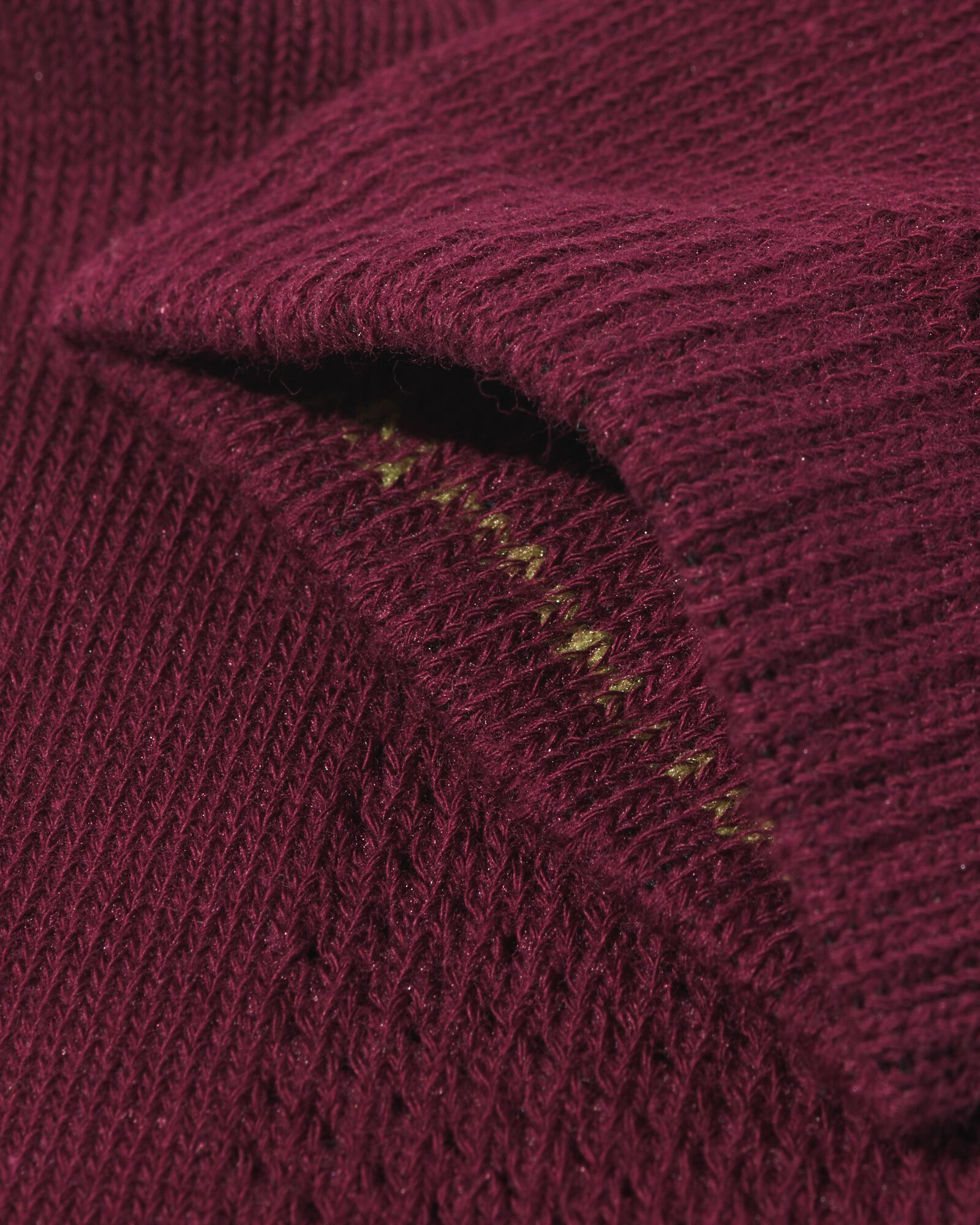 chaussettes pour femmes ajour&eacute;es rouge fonc&eacute; - 4280735DARKRED - HEMA