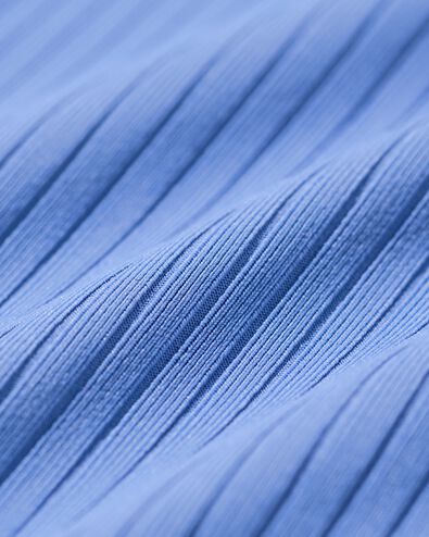 kinderbadpak rib  blauw blauw - 22260130BLUE - HEMA