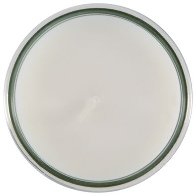 bougie dans un verre Ø6.5x8 blanc - HEMA