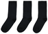3 paires de chaussettes femme mode noir - 1000025218 - HEMA