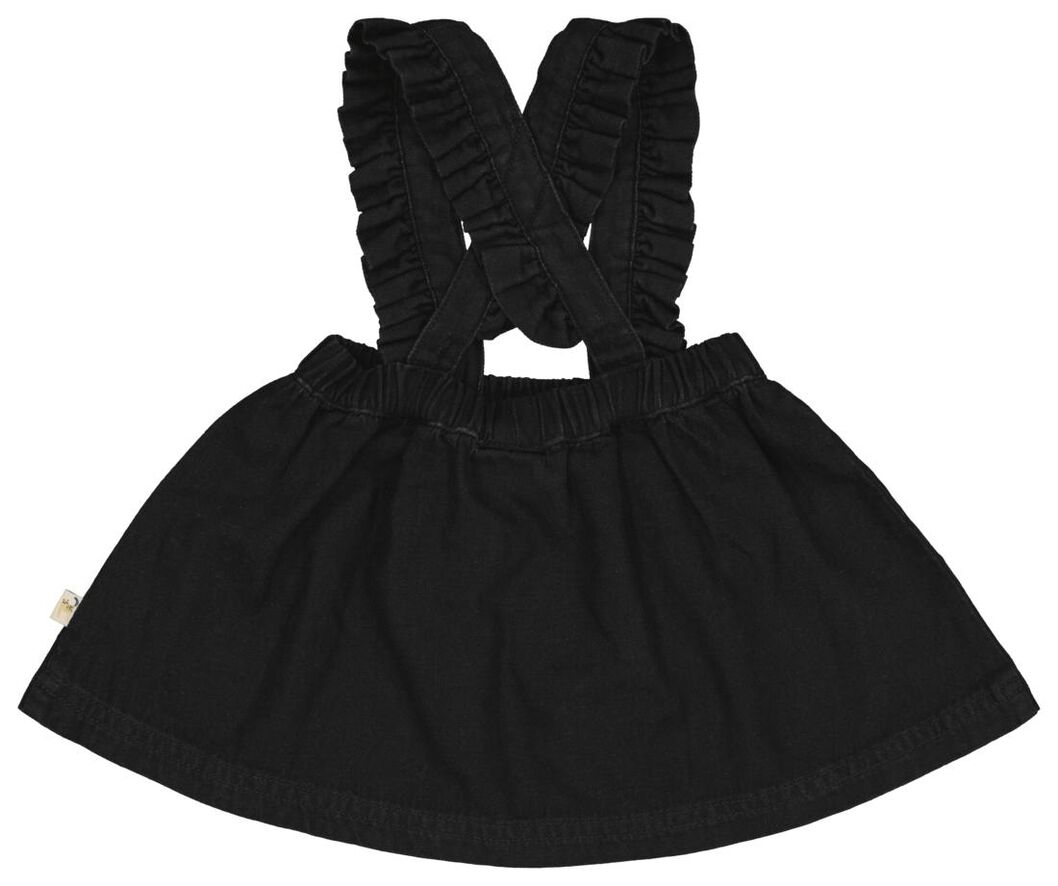 jupe salopette bébé noir noir - 1000025466 - HEMA
