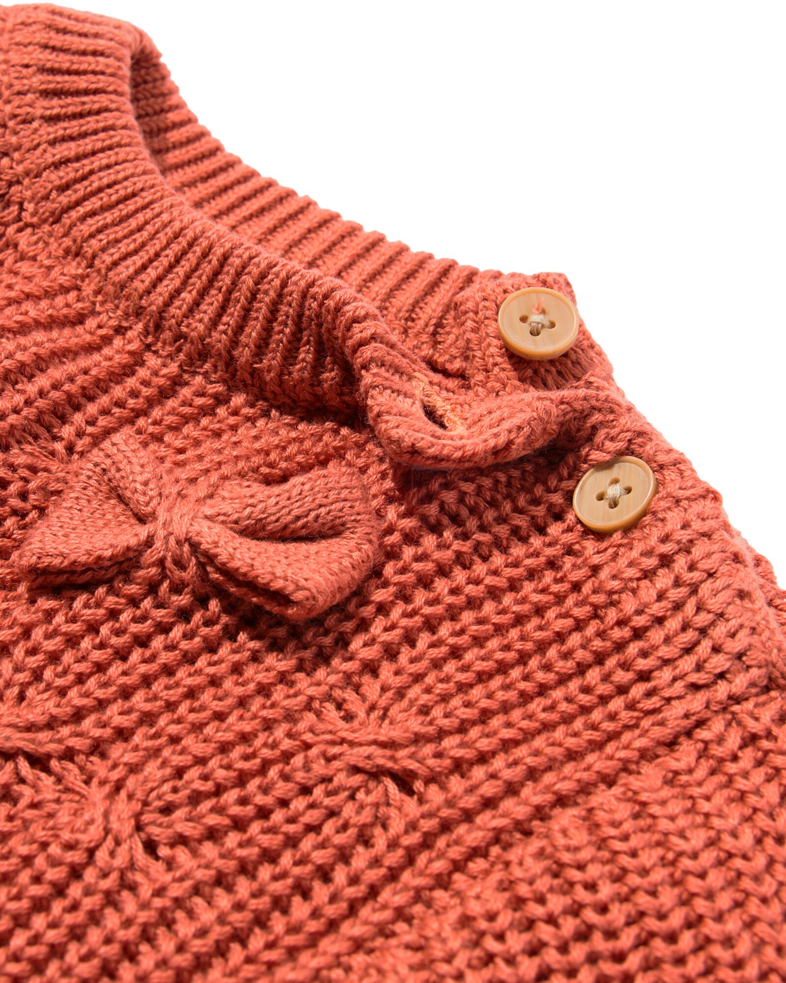 Babypullover mit Schleifen cayenne cayenne - 33049370CAYENNE - HEMA