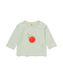 newborn shirt sinaasappel groen groen - 1000031988 - HEMA