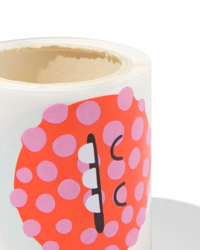 autocollants de fermeture monstres - 100 pi&egrave;ces - 14710321 - HEMA