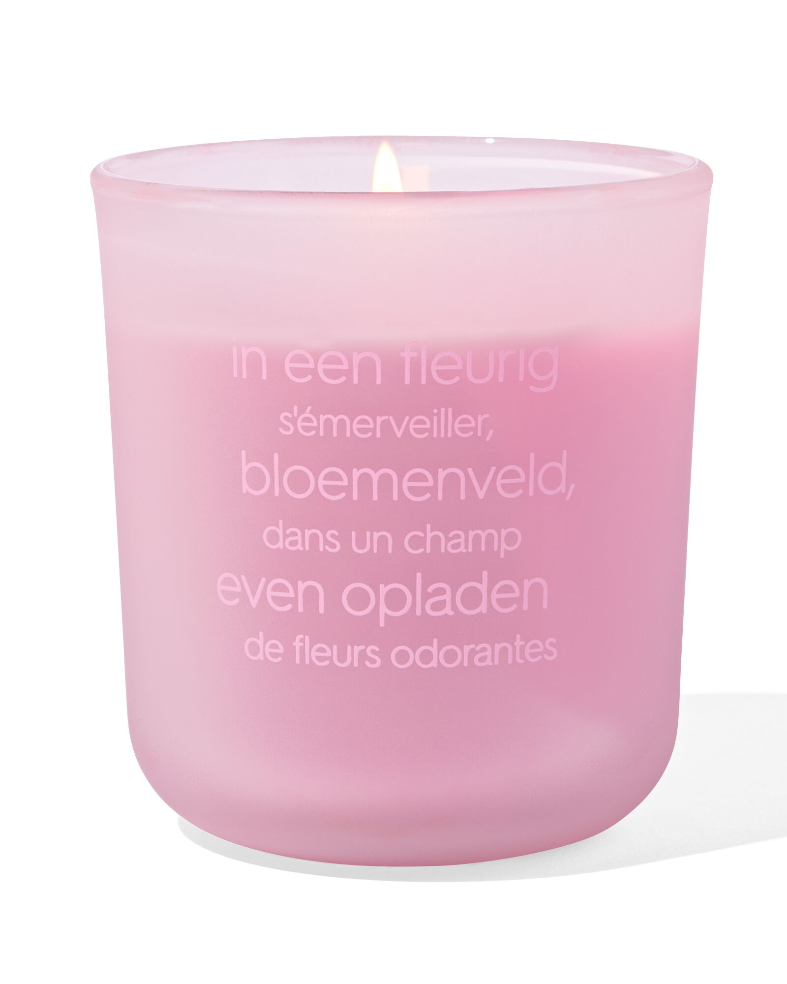 bougie parfum&eacute;e parmi les fleurs - 11380040 - HEMA