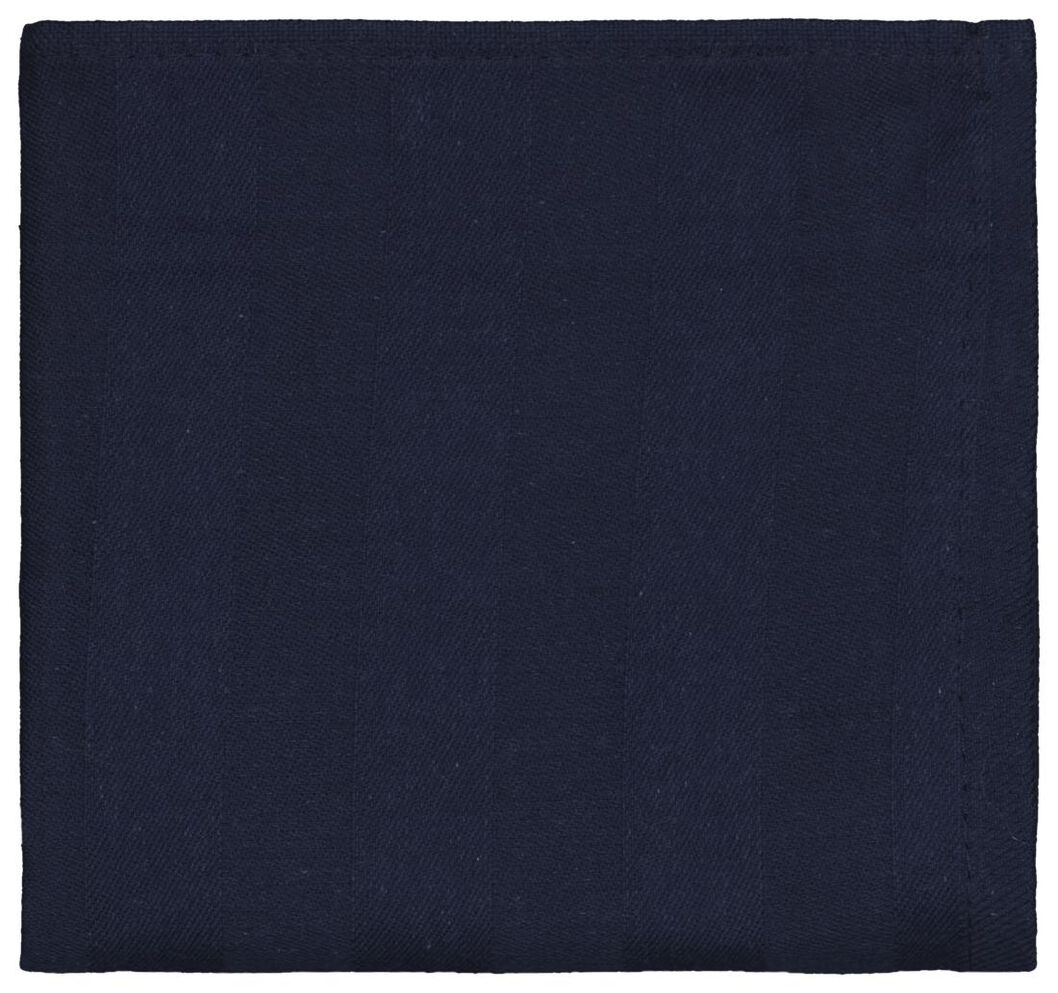 Geschirrtuch, 65 x 65 cm, Baumwolle, dunkelblau - 5410126 - HEMA