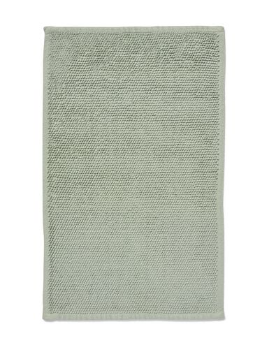 Badematte, Reiskornstruktur, graugrün, 50 x 80 cm - 5290003 - HEMA