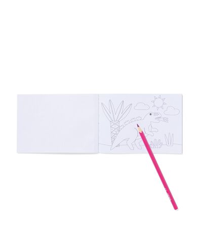 kleurboek A6 dino's - 15900278 - HEMA