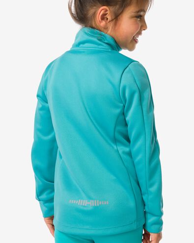 veste de survêtement enfant turquoise turquoise - 36030249TURQUOISE - HEMA