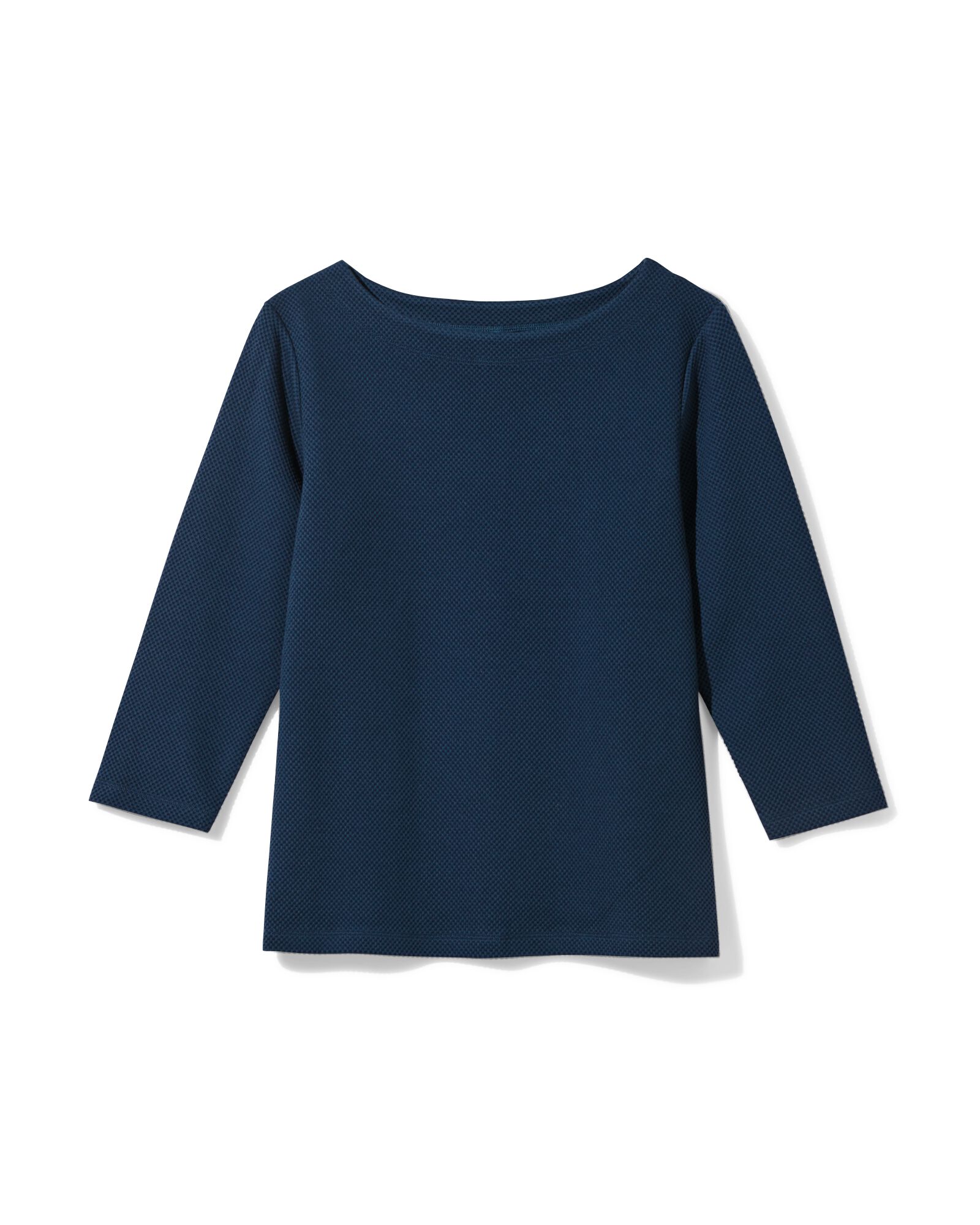 dames T-shirt Cara jersey strepen donkerblauw donkerblauw - 36302370DARKBLUE - HEMA