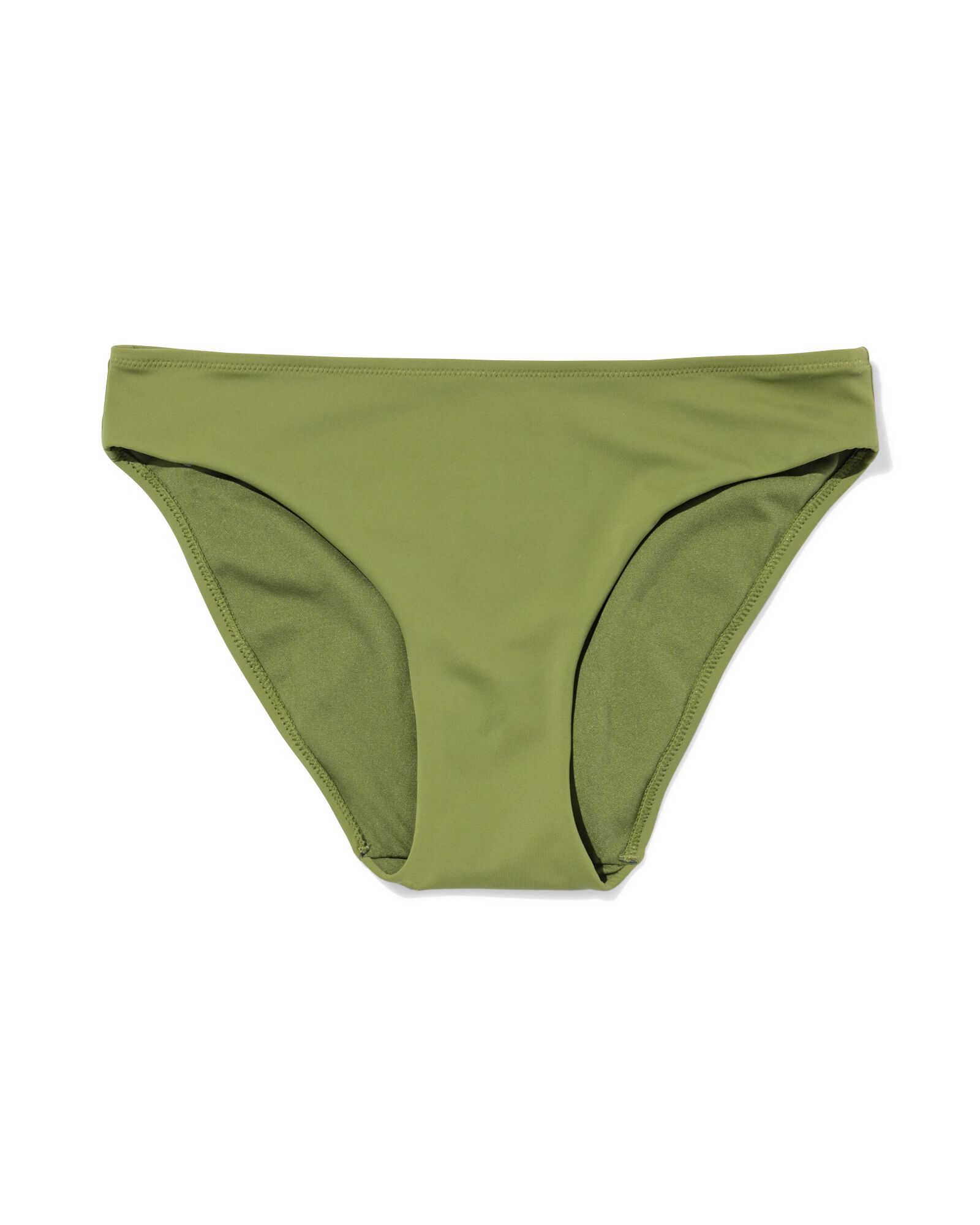 Damen-Bikinihose Mila, gerippt, gestreift gr&uuml;n gr&uuml;n - 22360200GREEN - HEMA