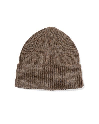 bonnet homme marron - 16500023 - HEMA