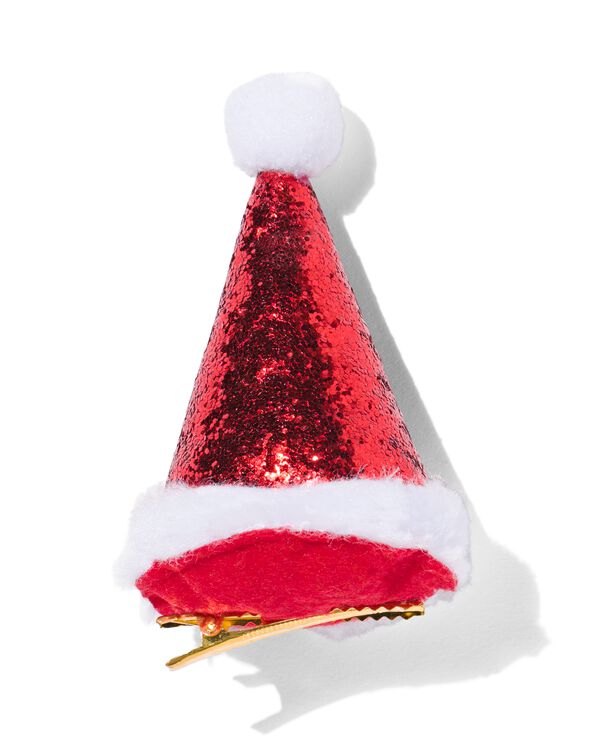 pince &agrave; cheveux bonnet de no&euml;l 12cm - 25260015 - HEMA