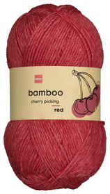 fil de laine avec bambou 100g rouge rouge - 1000029013 - HEMA