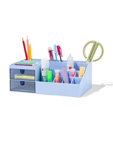 organiseur de bureau bleu - 14800207 - HEMA