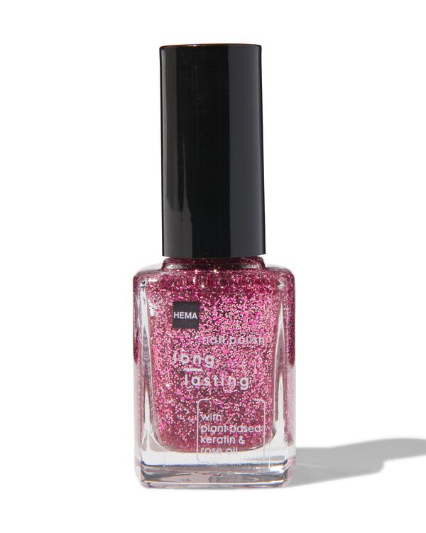 long lasting nagellak 811 gemming red - 11240811 - HEMA