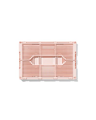 klapkrat letterbord recycled S roze lichtroze S  20 x 30 x 11,5 - 39811071 - HEMA