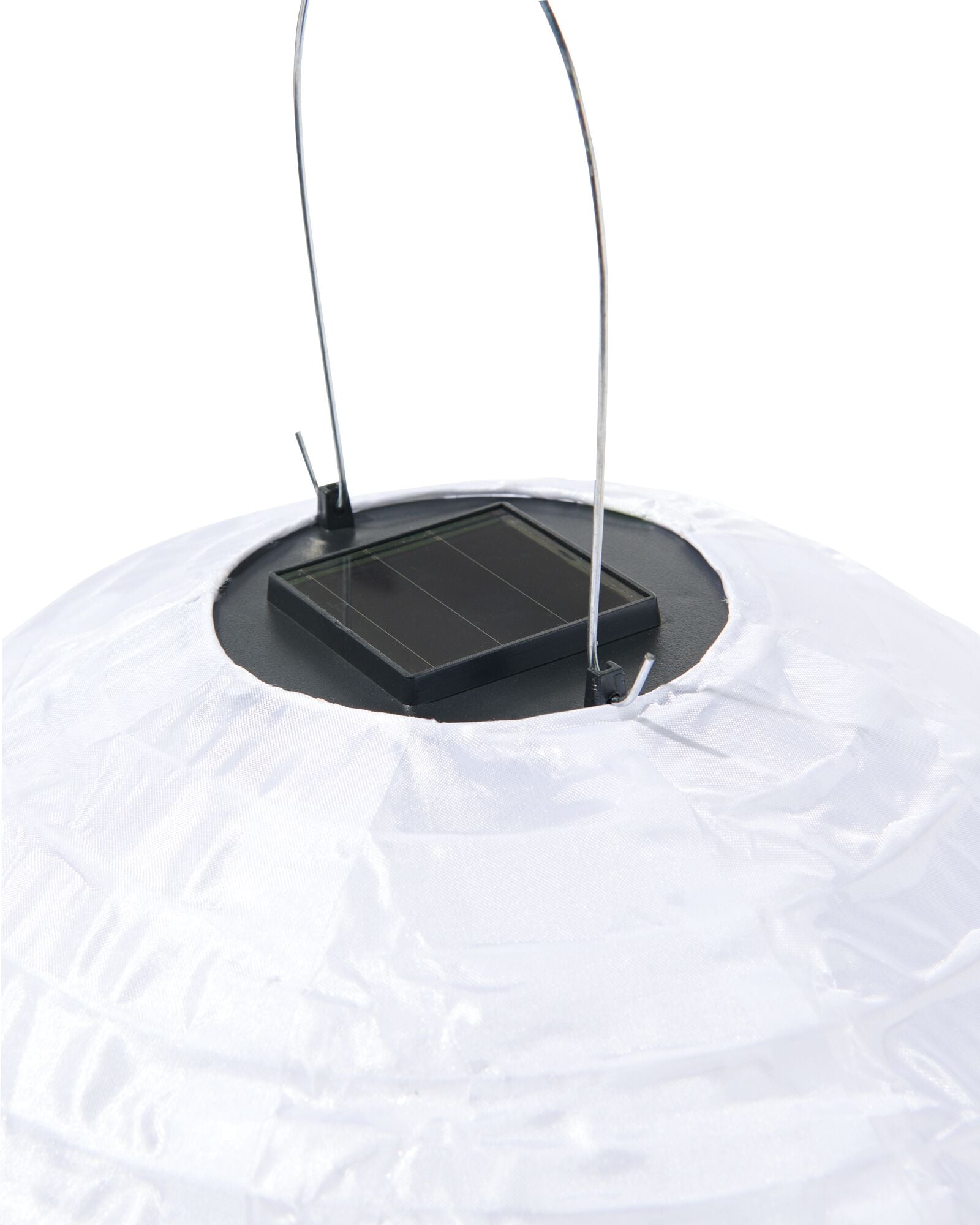 Solar-Gartenlaterne, &Oslash; 28 cm, wei&szlig; - 41810285 - HEMA