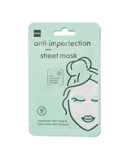 masque tissu anti-imperfection - 17860222 - HEMA