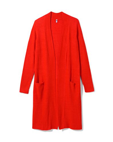 Damen-Strickjacke Lana rot - 36360385RED - HEMA