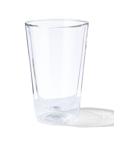 doppelwandiges Teeglas, 450 ml, Glas - 80660116 - HEMA