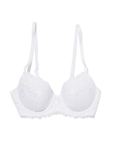 Vorgeformter Spitzen-BH mit B&uuml;gel wei&szlig; wei&szlig; - 21810400WHITE - HEMA