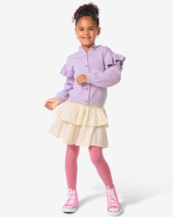 jupe enfant &eacute;cru &eacute;cru - 30841418ECRU - HEMA