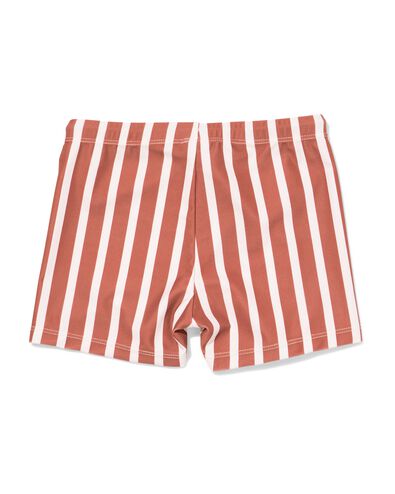 kinderzwembroek strepen bruin bruin - 22260610BROWN - HEMA