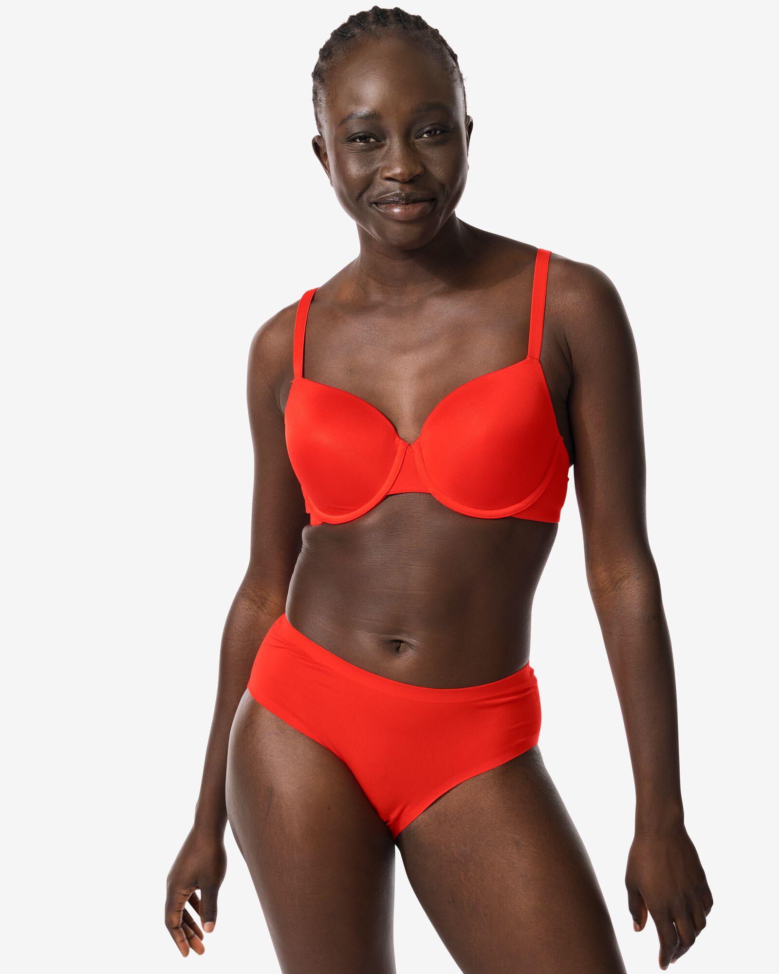 dameshipster second skin micro rood - 19620345RED - HEMA