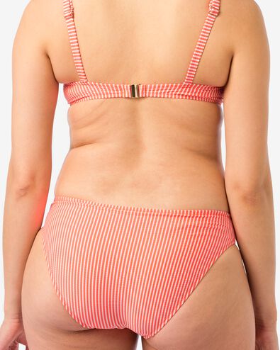 bas de bikini femme seersucker rose - 22352050PINK - HEMA
