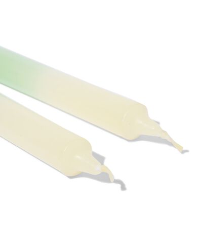 Kurze Haushaltskerzen dip-dye - 2 St&uuml;ck - 13506103 - HEMA