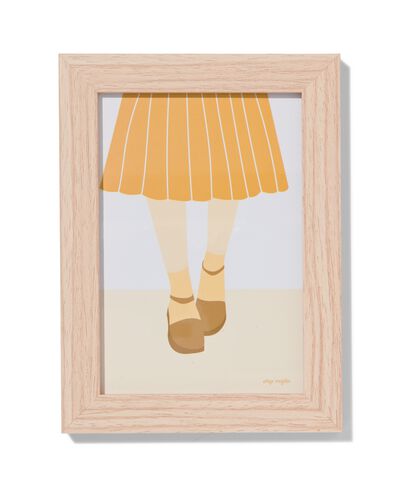 cadre photo bois 10x15 naturel 10 x 15 bois - 13621028 - HEMA