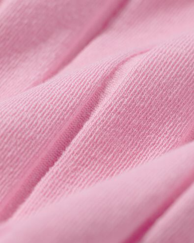 Kinder-T-Shirt, gerippt rosa 158/164 - 30834060 - HEMA