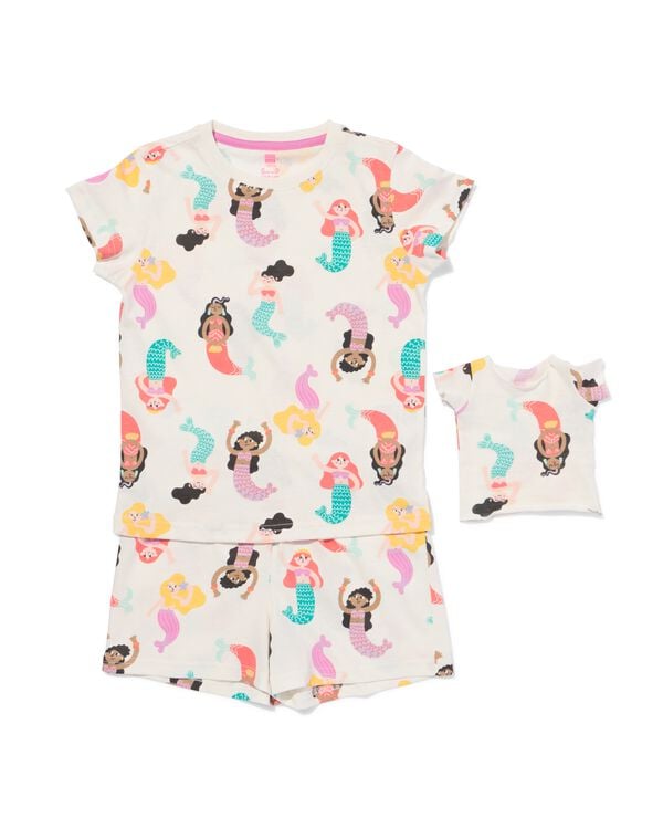 pyjacourt enfant sir&egrave;ne blanc cass&eacute; blanc cass&eacute; - 23002860OFFWHITE - HEMA