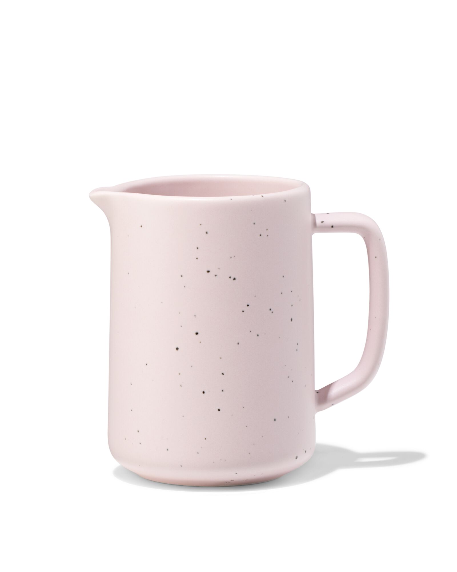 pot &agrave; lait 180ml fa&iuml;ence mouchet&eacute;e rose - 9650408 - HEMA