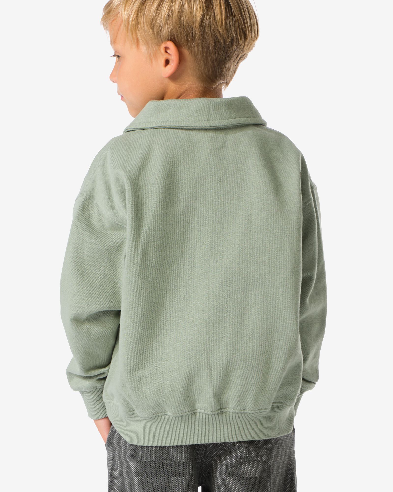 pull enfant  vert clair - 30700503LIGHTGREEN - HEMA