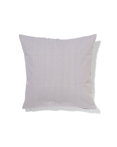 housse de coussin 40 x 40 cm coton fleurs violet - 7326003 - HEMA