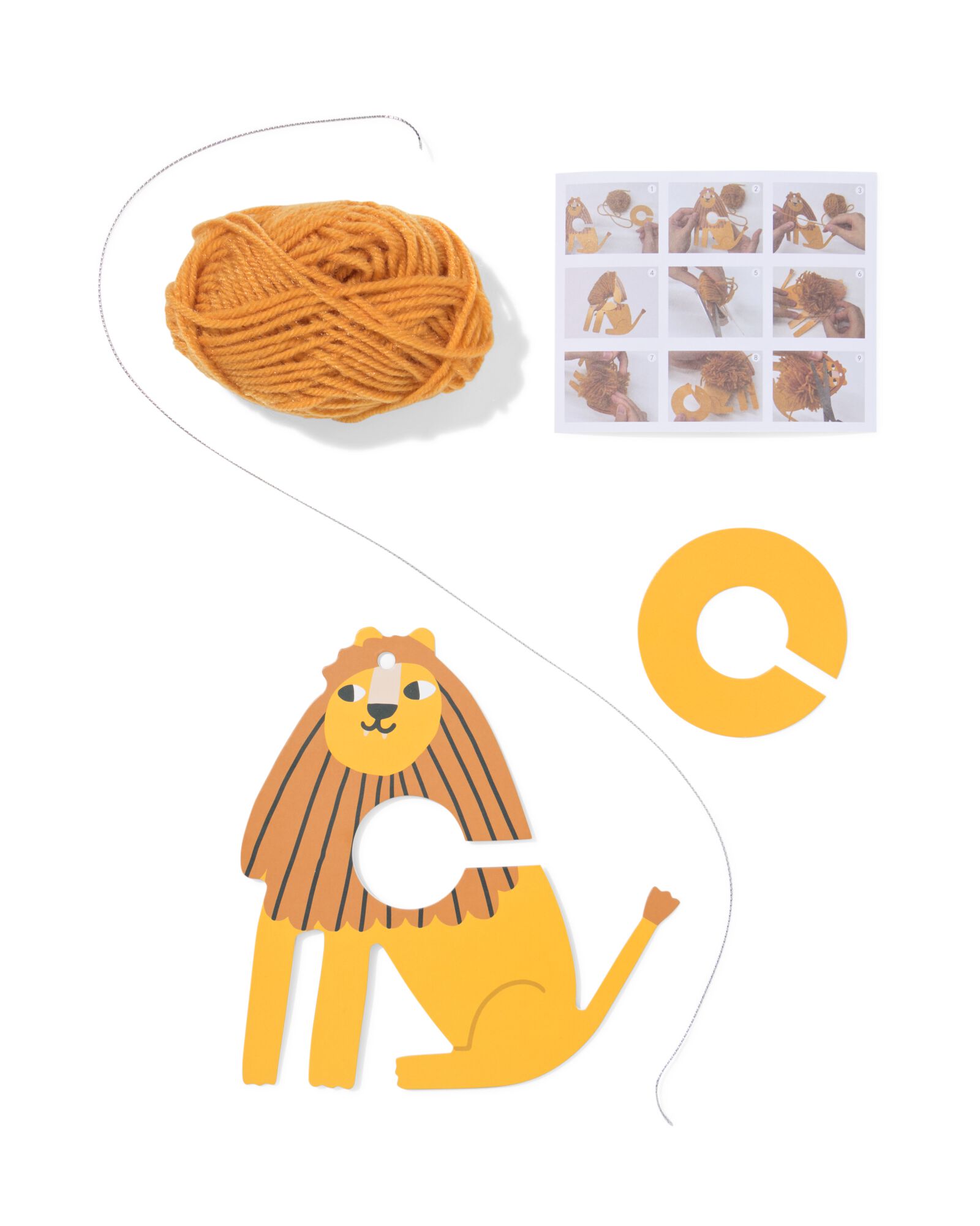 Pomponset L&ouml;we - 15900339 - HEMA