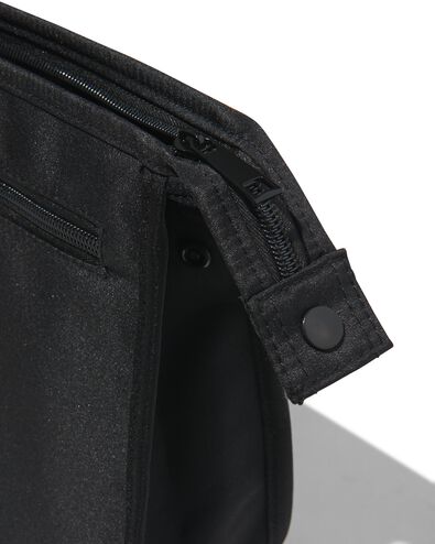 toilettas zwart 8.5x30x19 - 11890612 - HEMA