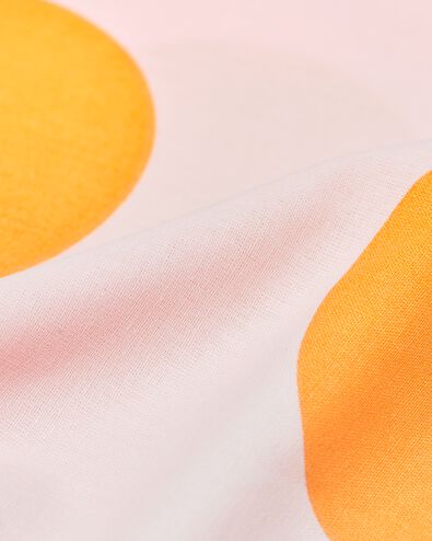 housse de couette 140x200/220&thinsp;cm coton doux pois rose - 5750143 - HEMA